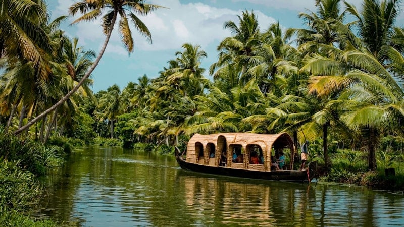 Kerala Romantic Honeymoon (Backwaters & Varkala Beach)